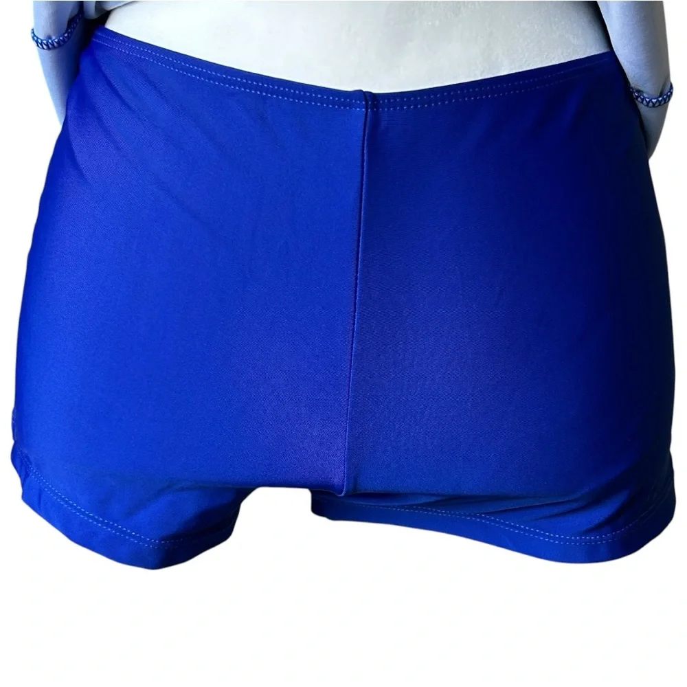 Blue Paisley Tankini Set - Picture 6 of 8